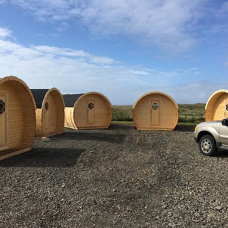 Framtid Camping Lodging Barrels Djúpivogur Exterior foto